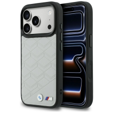 BMW - BMW Mobilskal F&ouml;r iPhone 17 Pro MagSafe M Shape Logo - Gr&aring;