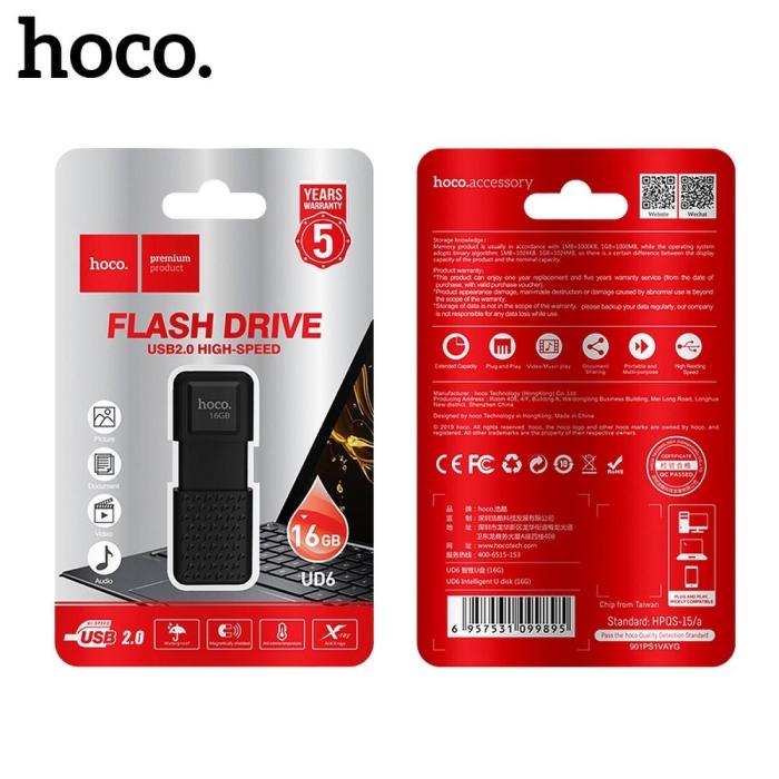 Hoco - HOCO pendrive Intelligent UD6 16GB USB2.0