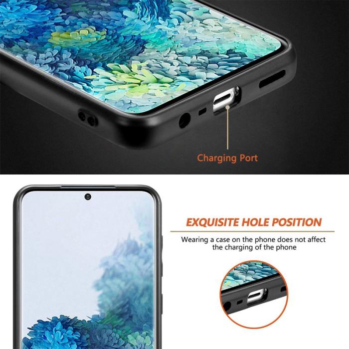 OEM - Mobilskal för Samsung Galaxy S26 Kolfibertextur PU + PC + TPU - Svart