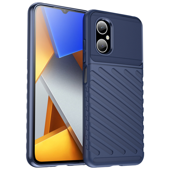 OEM - Xiaomi Redmi Note 11E/Redmi 10/10 Prime Plus /Poco M4 Skal Thunder - Blå