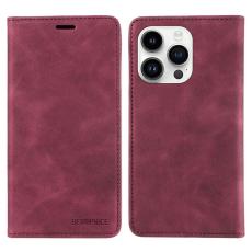 BETOPNICE - BETOPNICE 003 iPhone 14 Pro Max Pl&aring;nboksfodral Konstl&auml;der - R&ouml;d