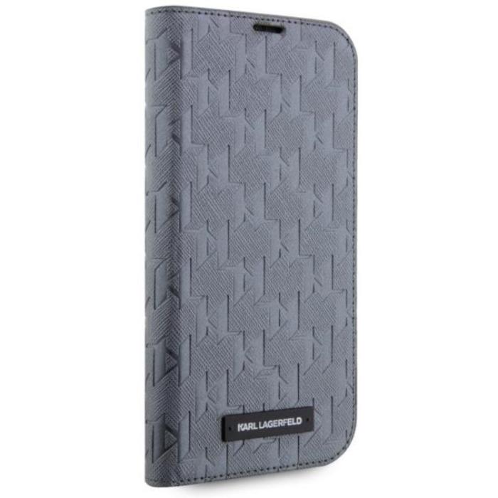 KARL LAGERFELD - Karl Lagerfeld iPhone 14 Plånboksfodral Saffiano Monogram