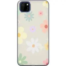 Gustaf - Mobilskal till Huawei Y5p med fejdande blommor