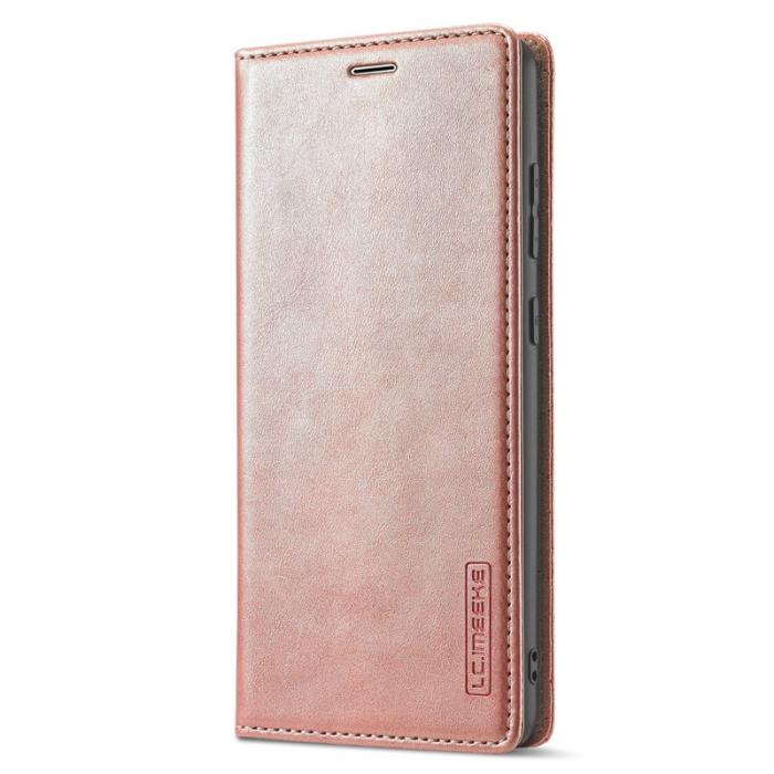 LC.imeeke - LC.IMEEKE Samsung Galaxy A53 5G Plånboksfodral Konstläder - Rosa