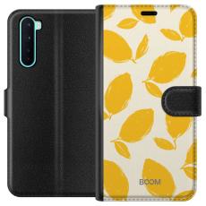 Gustaf - Pl&aring;nboksfodral till OnePlus Nord med Lemon Breeze