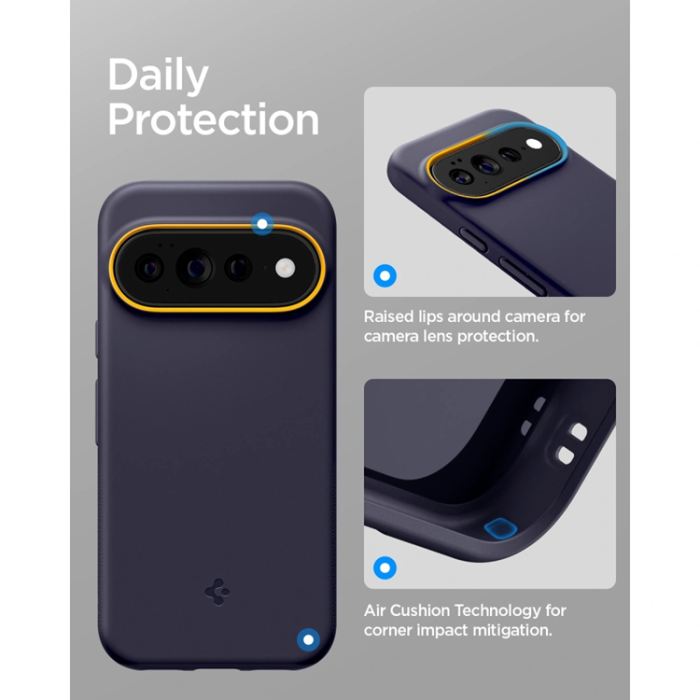Spigen - Spigen Mobilskal För Google Pixel 11 Pro XL Magsafe Nano Pop - Blueberry Navy