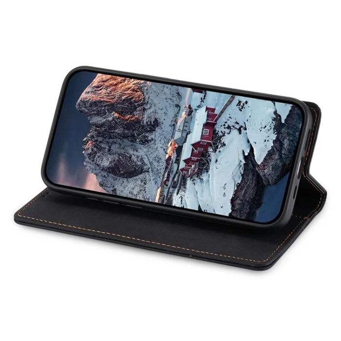 OEM - Galaxy S25 Plånboksfodral RFID Blocking - Svart