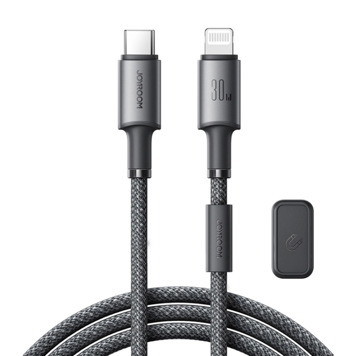 Joyroom - Joyroom S-A50 3A USB-C - Lightning Kabel 60W 1.2m - Grå