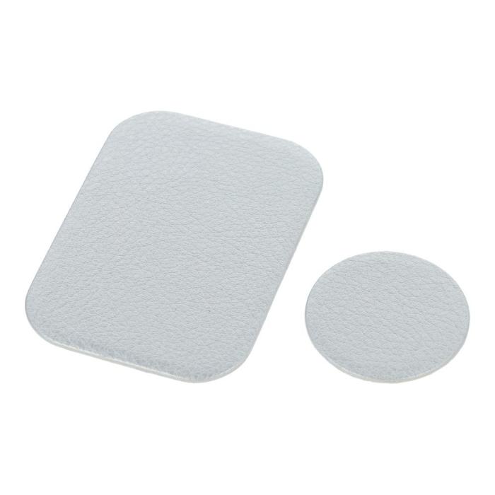 OEM - Badge till magnet Mobilhållare med leather silver