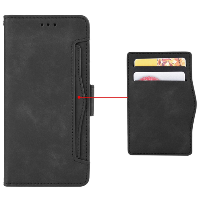 A-One Brand - Nothing Phone (2a) Plus/2a Plånboksfodral Läder - Svart