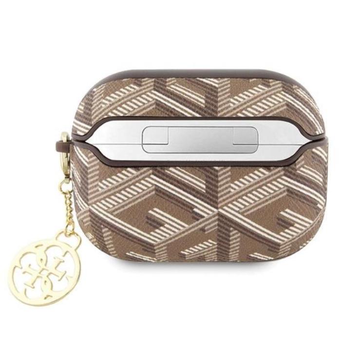 Guess - Guess AirPods Pro Skal GCube Charm - Brun