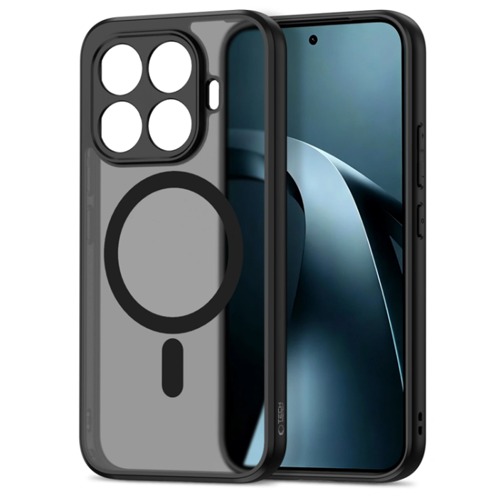 Tech-Protect - Tech-Protect Mobilskal För Xiaomi 17T MafSafe Magmat - Matt Svart