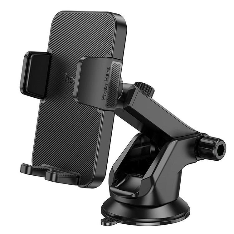 Hoco Bilhållare för Vindruta/Mittkonsol H37 - Svart | 5566 | AlltMobil