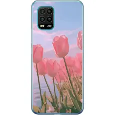 Gustaf - Mobilskal till Xiaomi Mi 10 Lite 5G med Rosa Tulpaner