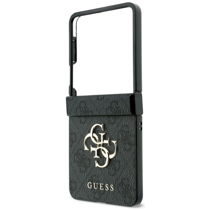 Guess - Guess Mobilskal För Galaxy Z Flip 8 Big 4G Logo - Svart