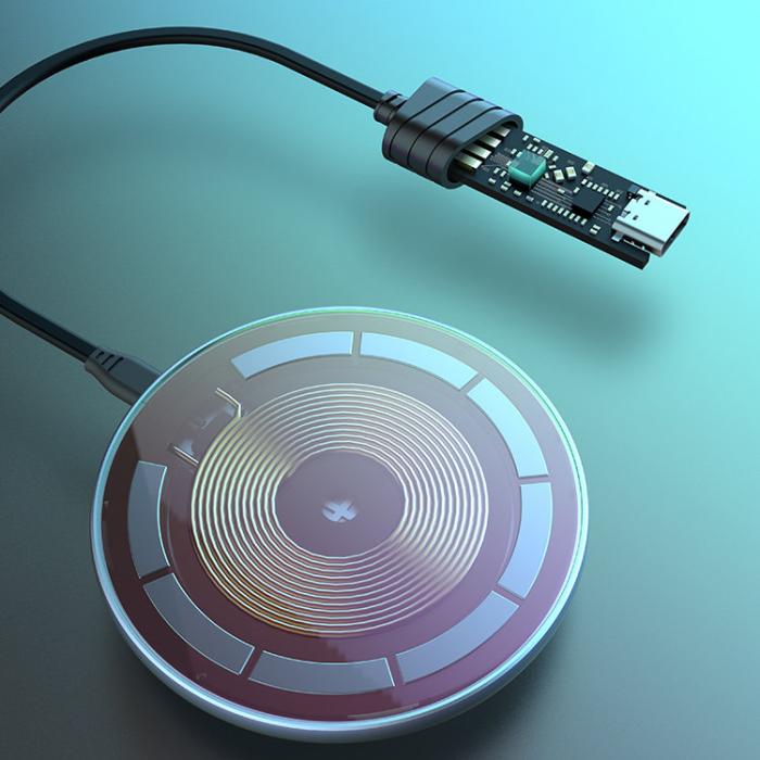 UTGATT1 - Nillkin Magsafe MagSlim Qi Trådlös Laddare iPhone 10W - Svart