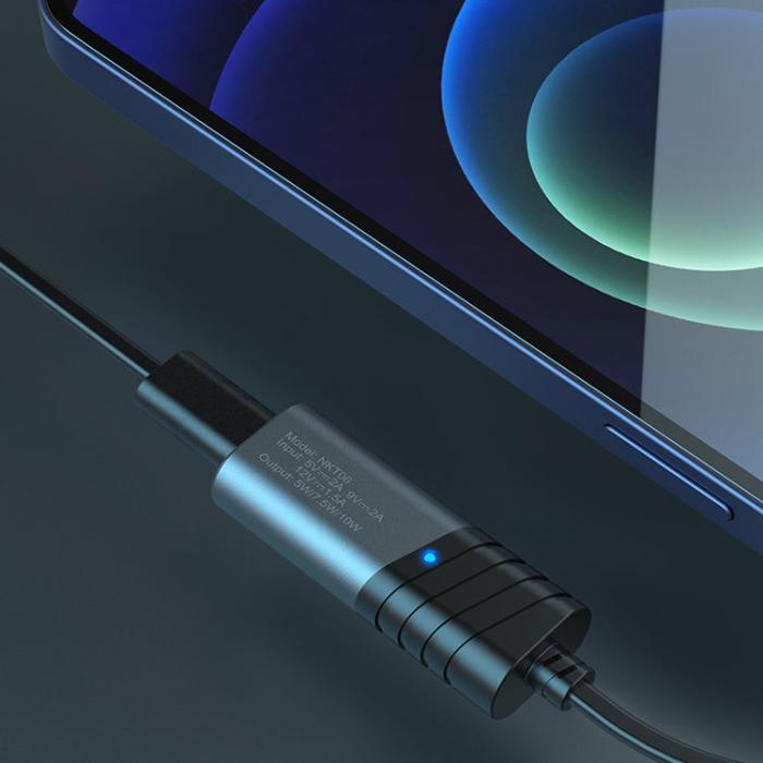 UTGATT1 - Nillkin Magsafe MagSlim Qi Trådlös Laddare iPhone 10W - Svart