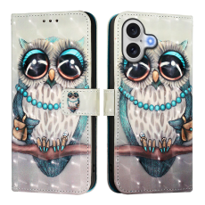 A-One Brand - iPhone 17 Plånboksfodral Printing Pattern Med Strap