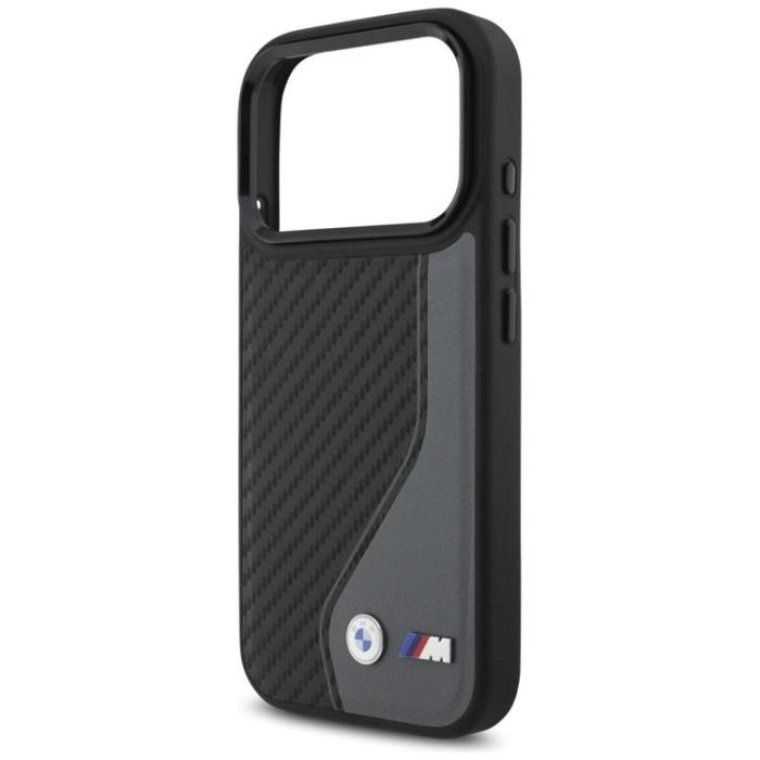 BMW - BMW iPhone 17 Pro Mobilskal MagSafe M Carbon Logo - Anthracite
