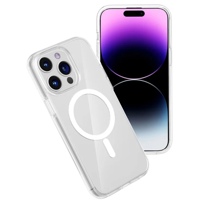 A-One Brand - iPhone 15 Pro Mobilskal MagSafe - Transparent