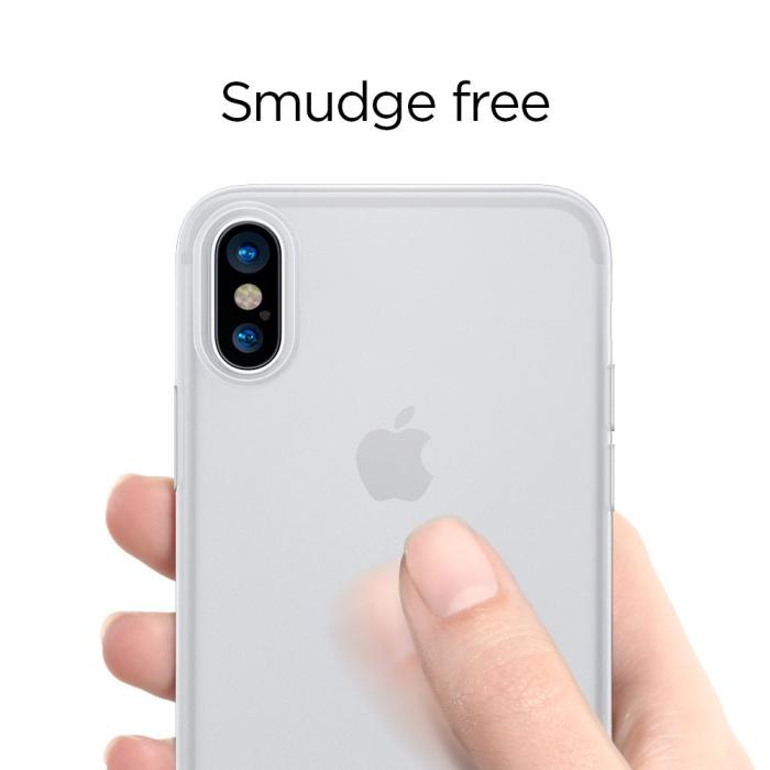 UTGATT4 - SPIGEN Air Skin 0.4mm Thick Skal till iPhone X -