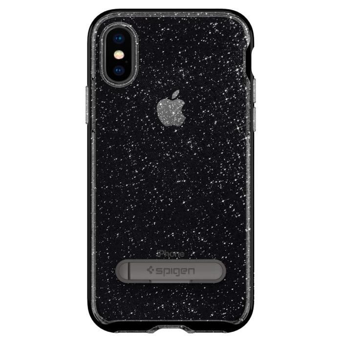 UTGATT4 - SPIGEN Crystal Hybrid Glitter Skal till iPhone X / XS
