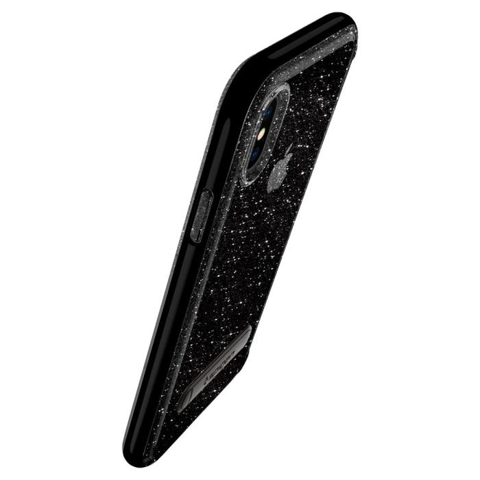 UTGATT4 - SPIGEN Crystal Hybrid Glitter Skal till iPhone X / XS