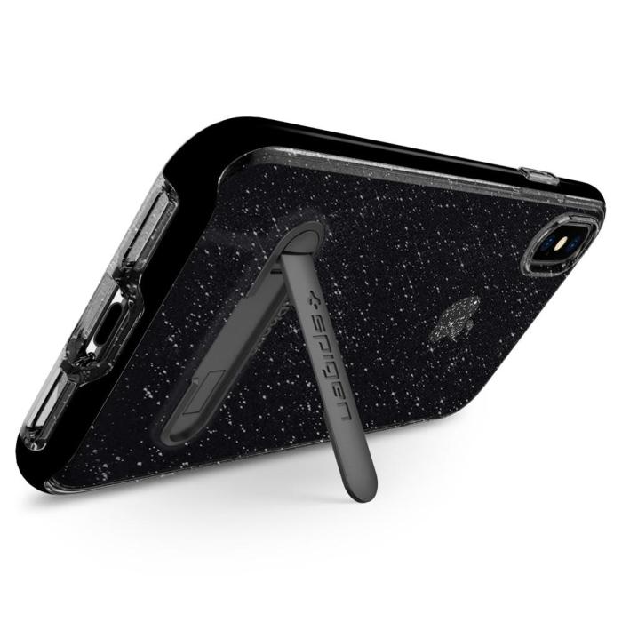 UTGATT4 - SPIGEN Crystal Hybrid Glitter Skal till iPhone X / XS