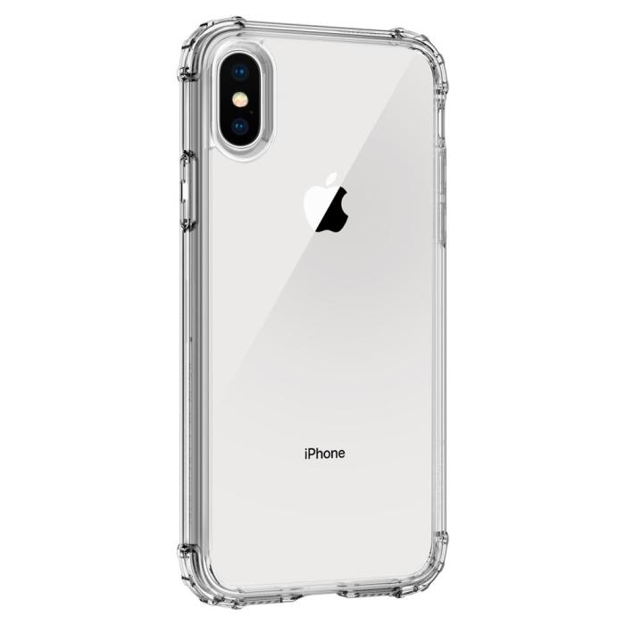 UTGATT5 - Spigen Crystal Shell Skal till iPhone X - Clear