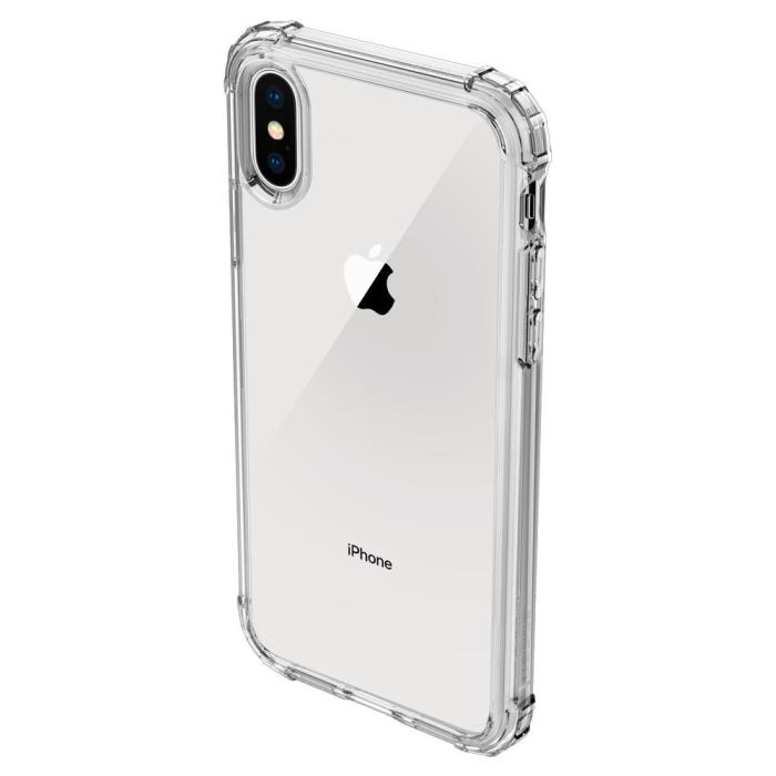 UTGATT5 - Spigen Crystal Shell Skal till iPhone X - Clear