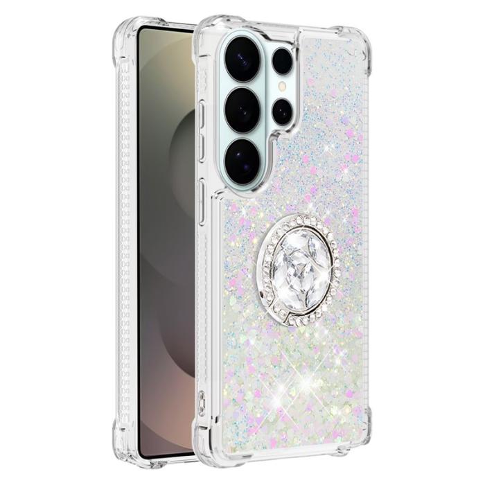 OEM - Mobilskal till Samsung Galaxy S26 Ultra TPU Stöd Skydd - Laser / Hjärtan