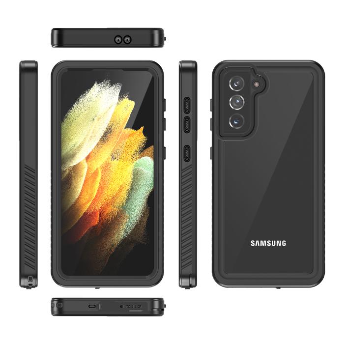 UTGATT4 - Redpepper Vattentätt Skal till Samsung Galaxy S21 - Svart