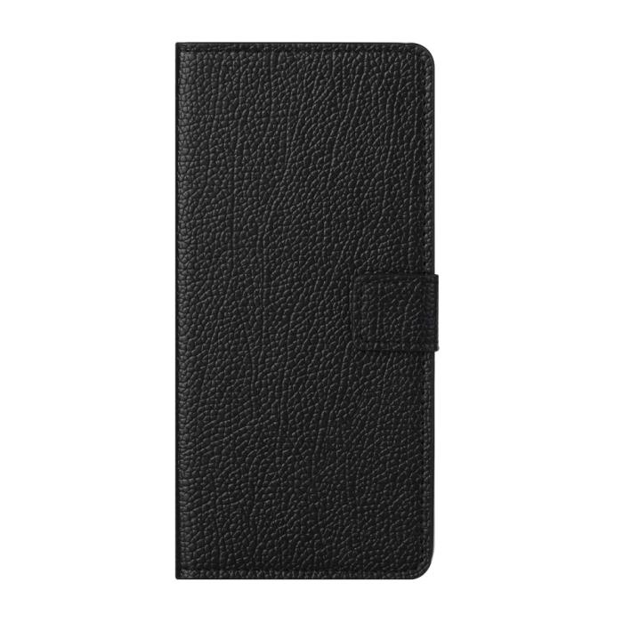 OEM - Litchi Plånboksfodral Galaxy S21 FE - Svart