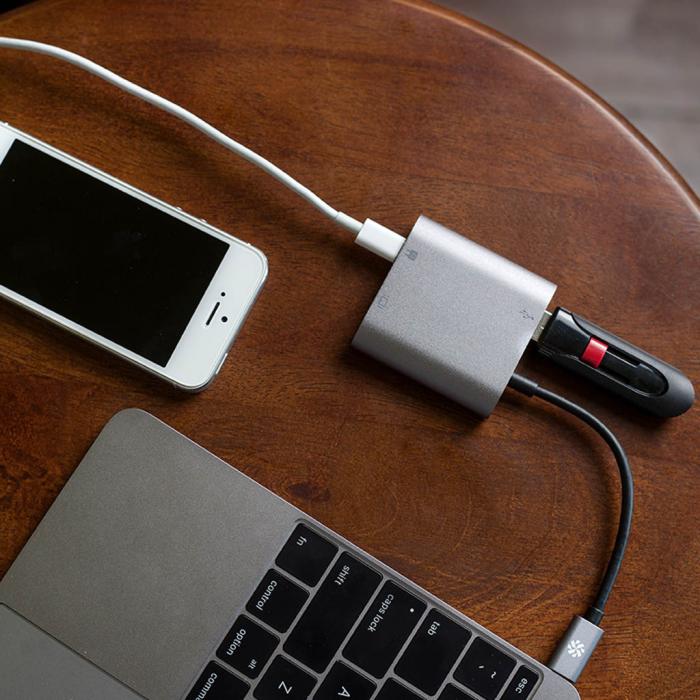 UTGATT1 - Kanex USB-C VGA-adapter med USB-C strömförsörjning