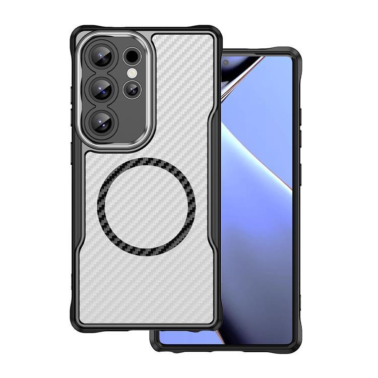 Galaxy S24 Ultra Mobilskal MagSafe Defender Carbon - Svart | 2353 | AlltMobil