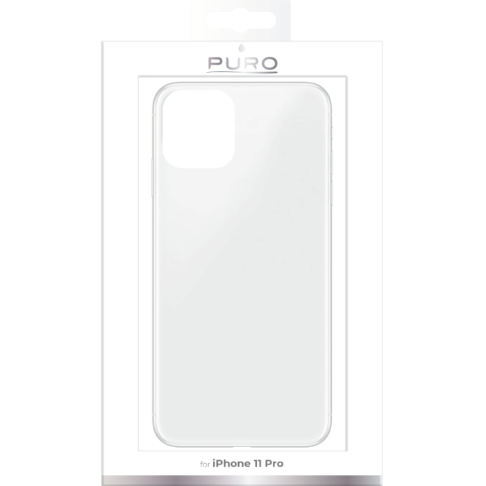 UTGATT1 - Puro - Nude Mobilskal iPhone 11 Pro - Transparent