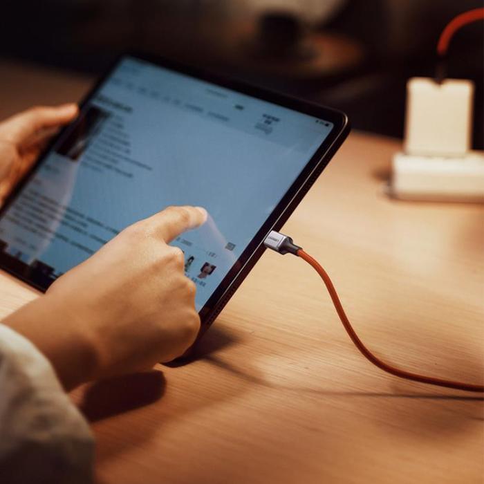 Ugreen - Ugreen USB-C till USB-C kabel 2.0 US294 3A 1m - Röd