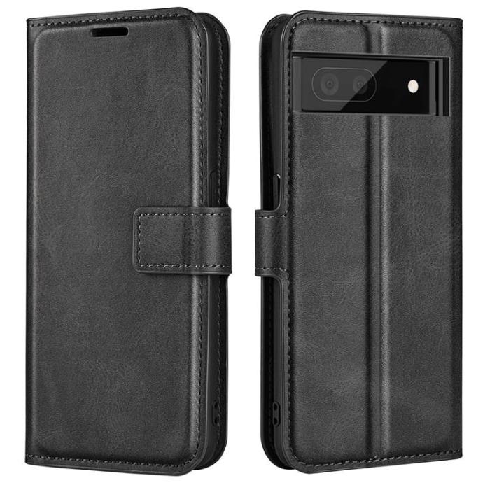 A-One Brand - Google Pixel 6a Plånboksfodral Magnetic Folio Flip - Svart