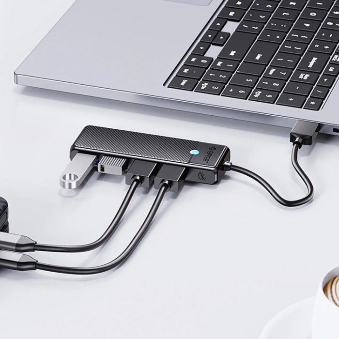 ORICO - Orico USB-A Hubb 4xUSB-A 3.0 - Svart