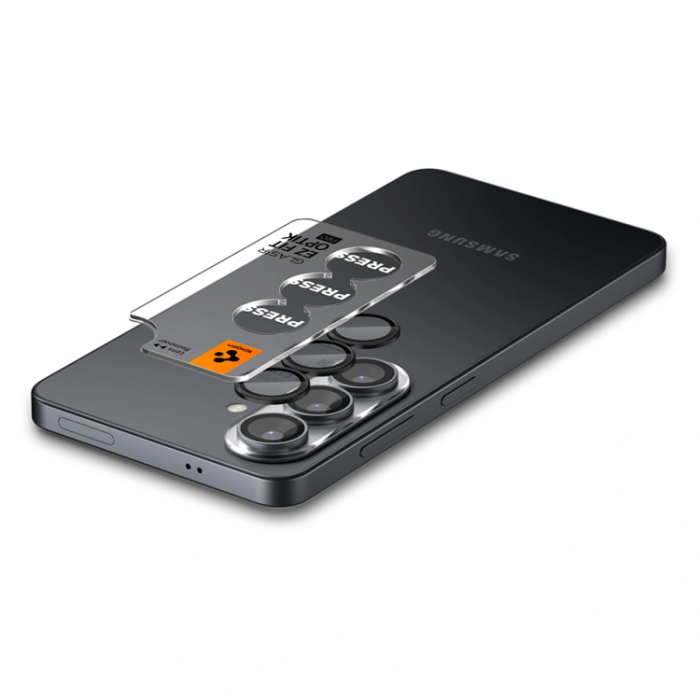 Spigen - [2-Pack] Spigen Kameraskydd Härdat Glas För Galaxy S26 Plus - Svart