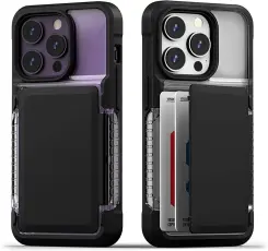 VERUS - VRS DESIGN Neo Flip Skal iPhone 14 Pro - Svart