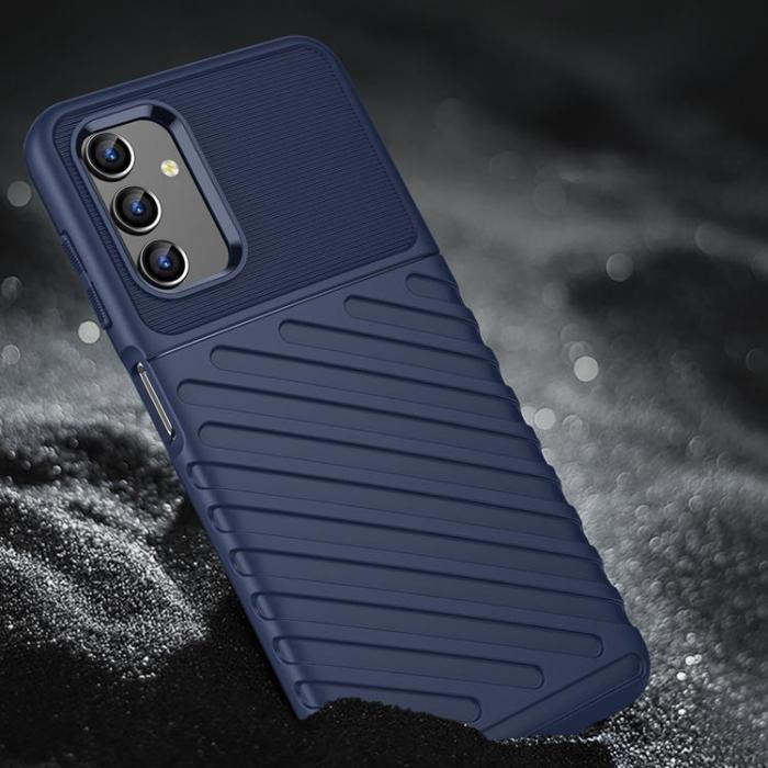 OEM - Thunder Flexible Armored Skal Galaxy A13 5G - Blå