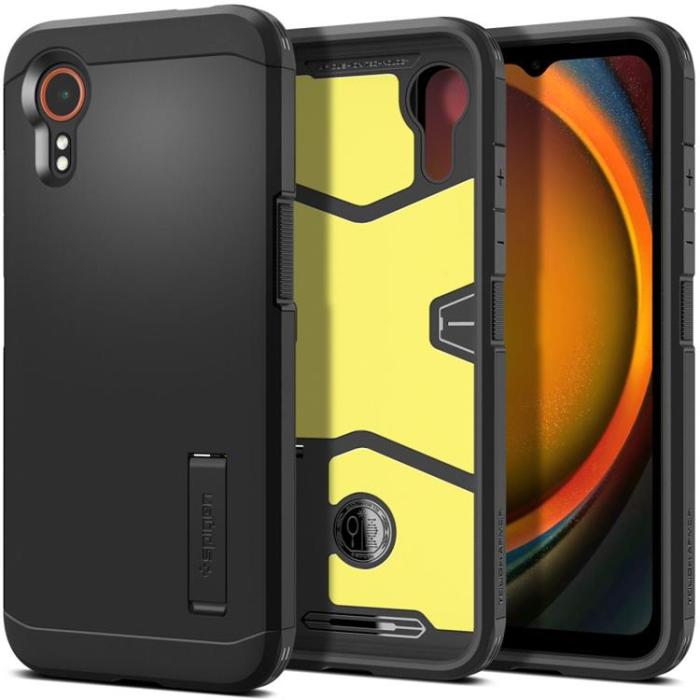 Spigen - Spigen Galaxy XCover 7 Mobilskal Tough Armor - Svart
