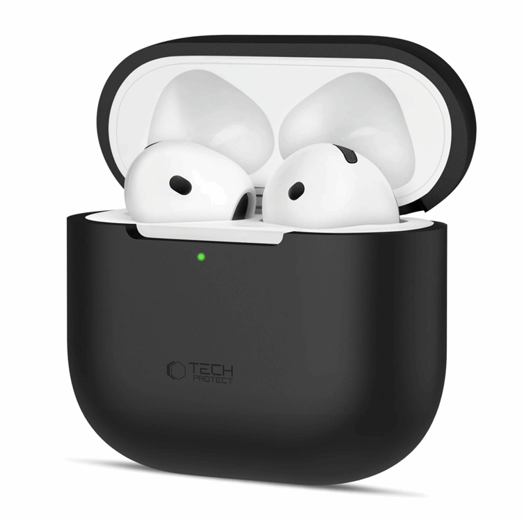 Tech-Protect AirPods 4 Skal Silikon - Svart | 2353 | AlltMobil