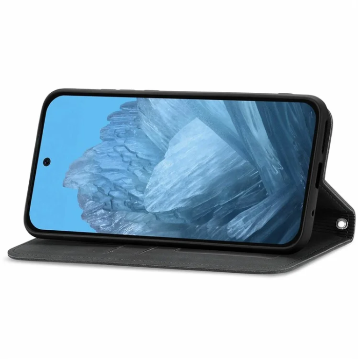A-One Brand - Google Pixel 10/10 Pro Plånboksfodral Magnetic Absorption - Svart