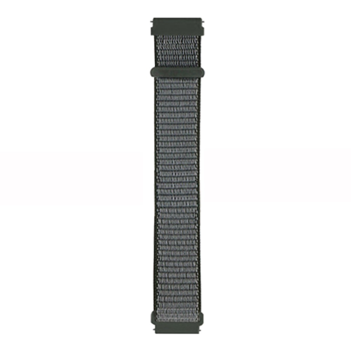 KALEBOL - Kalebol Galaxy Watch 6/6 Classic Armband Nylon Loop - Olive Grön