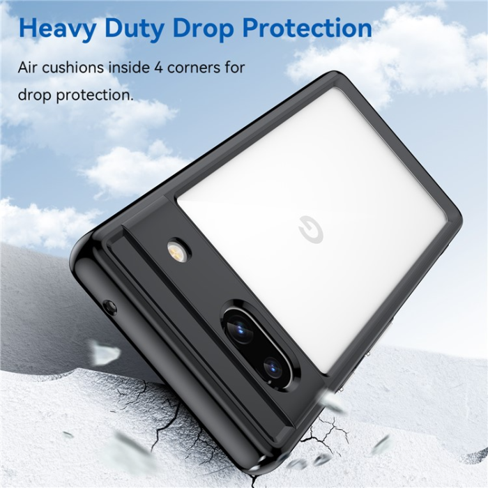 OEM - Google Pixel 7a Mobilskal Acrylic Shockproof TPU - Svart