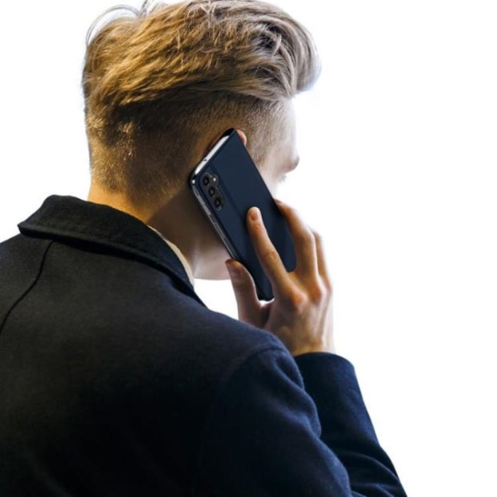 Dux Ducis - Dux Ducis Galaxy A24 4G Plånboksfodral Skin Pro - Blå