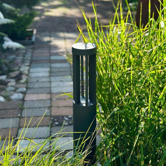 LightsOn - LightsOn Helix Pollare 73cm 560lm 3000K 8W Antracit