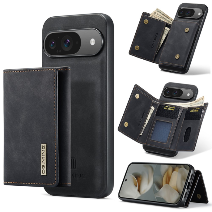 DG.MING - DG.MING Google Pixel 10 Pro/10 Plånboksfodral Detatchable M1